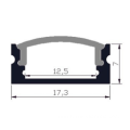 18X18 mm v shape led strip aluminium profiles